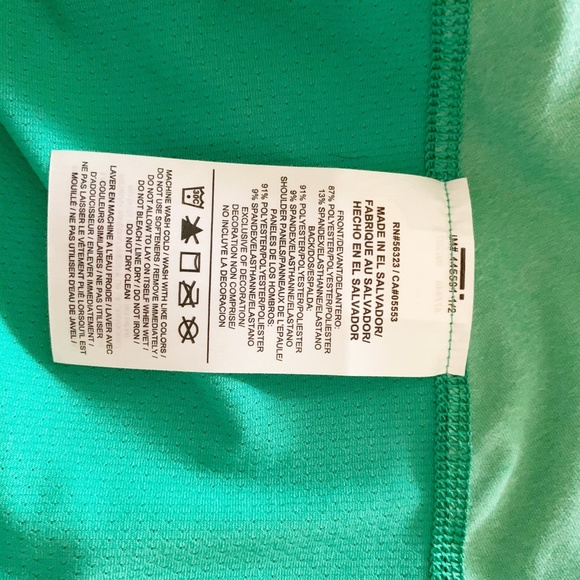 New Nike Pro Dri-fit Green Tank top. Size small - Picture 6 of 6